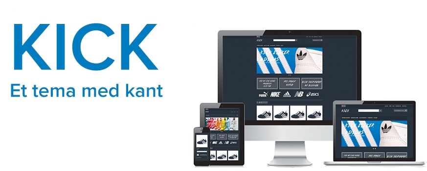 KICK - et mørkt farvetema med kant