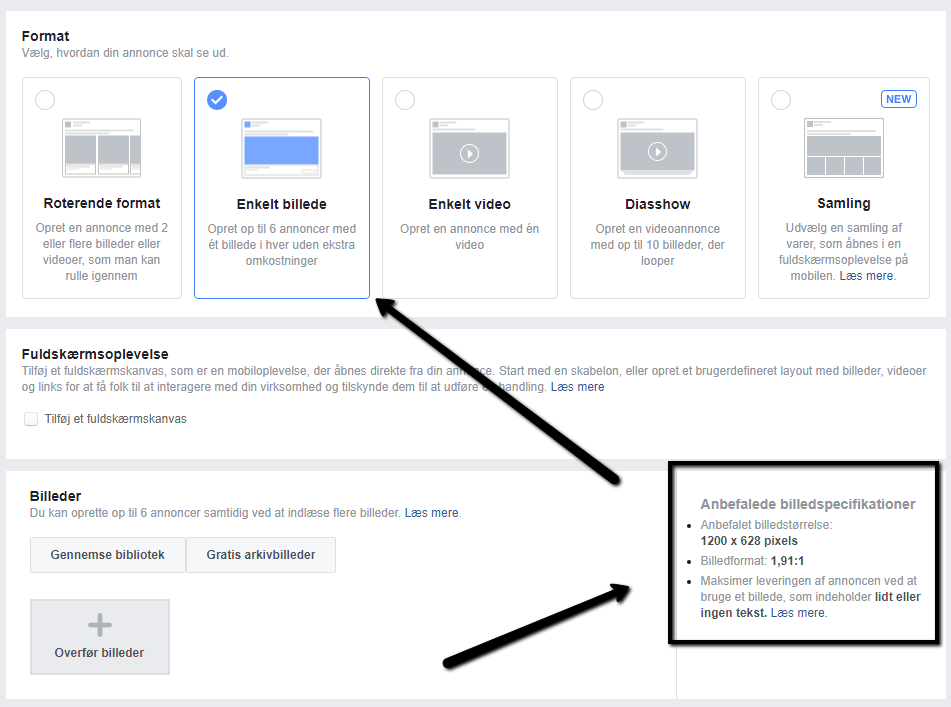 sorg Dekorative selvfølgelig Facebook annoncering » Sådan laver du en Facebook annonce!