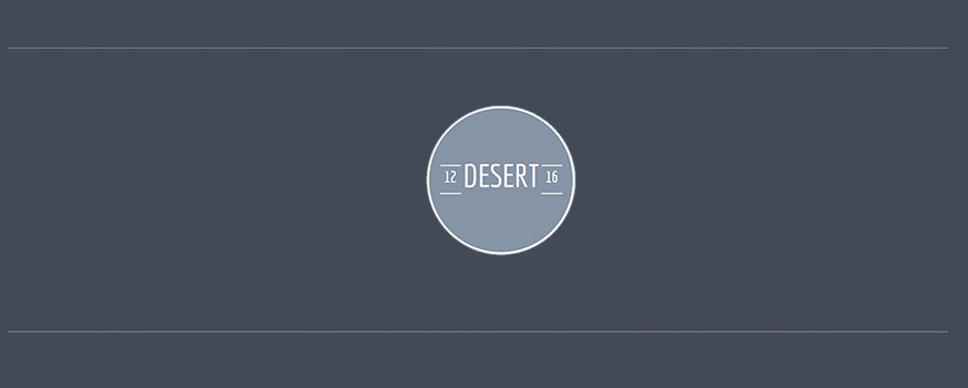 DESERT - et mørkt design med mange muligheder